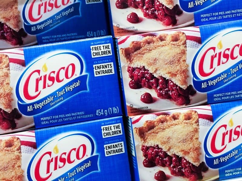 crisco shortening shelf life