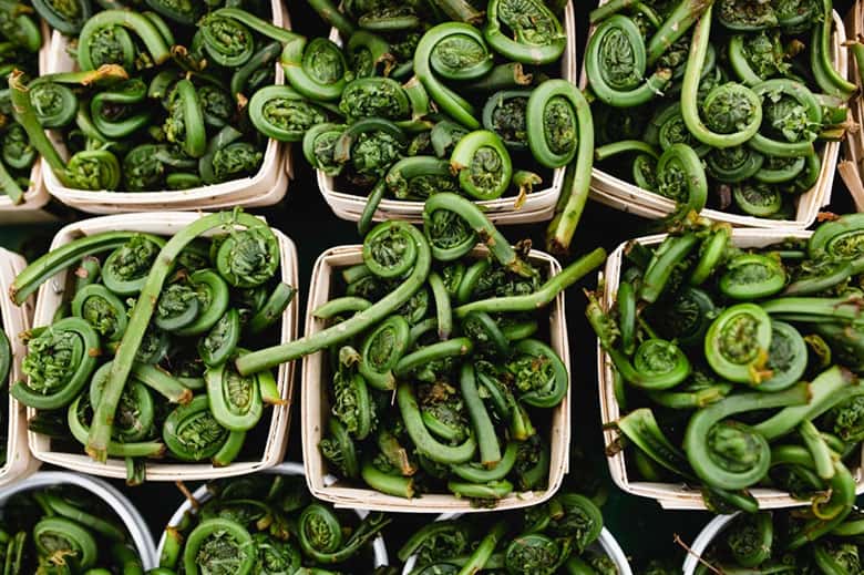 how to cook fiddleheads