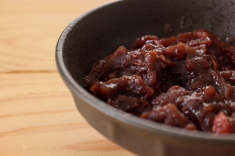 what is red bean paste