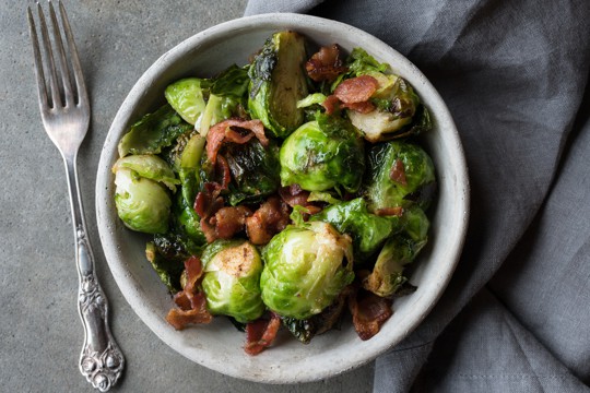 brussels sprouts and bacon