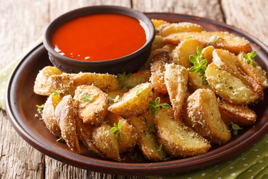 italian parmesan potatoes