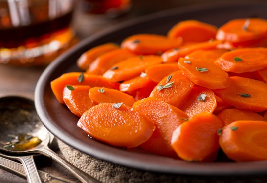 mapleglazed carrots