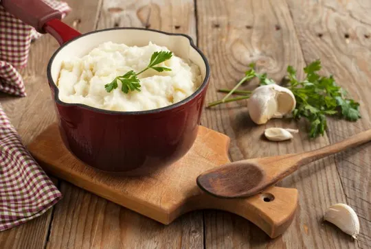 roasted garlic mashed potatoes
