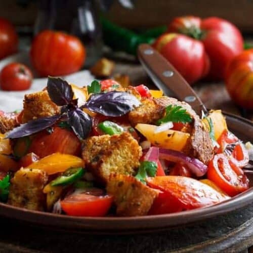 what to serve with panzanella