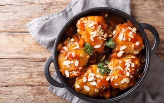 dried apricots in rumorange sauce