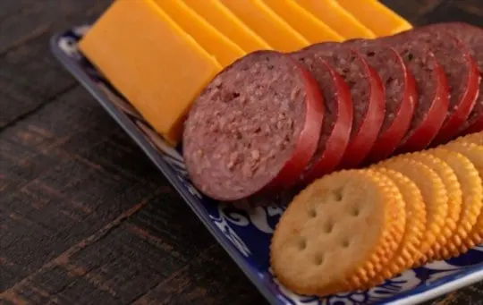 how to freeze summer sausage
