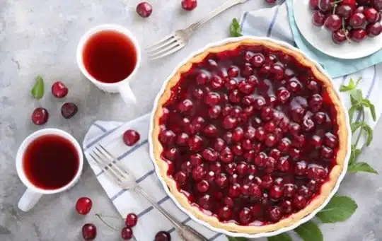 how to store cherry pie