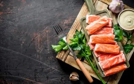 how to store imitation crab