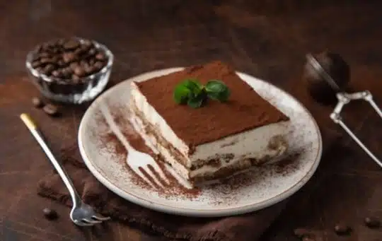 does freezing affect tiramisu