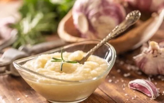 how to freeze garlic puree