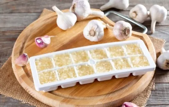 how to tell if frozen garlic is bad