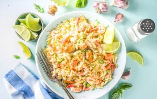 lemon orzo with asparagus