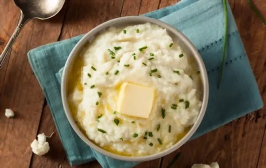 mashed cauliflower