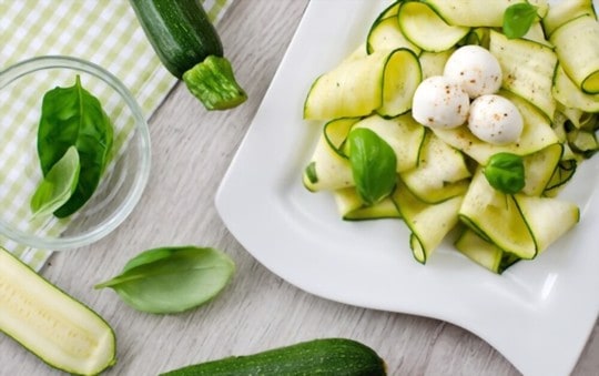 zucchini ribbons