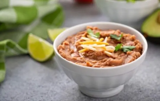 refried beans
