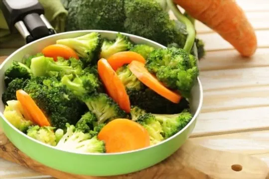 steamed vegetables
