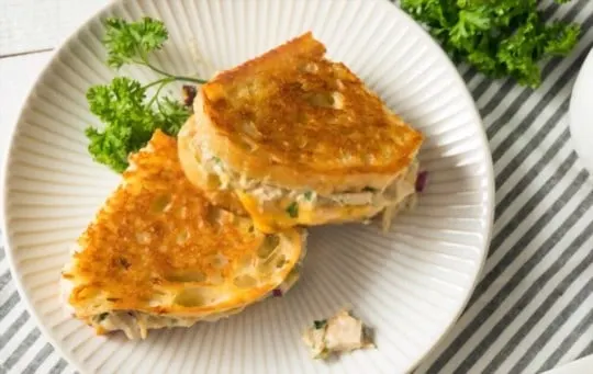 tuna melt sandwich