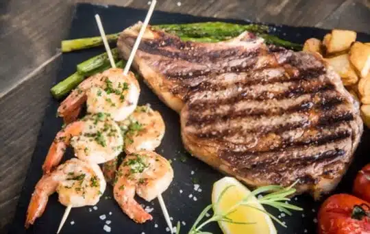 why consider serving side dishes for surf and turf