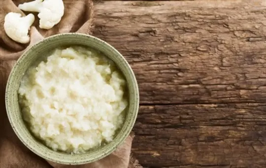 cauliflower mash