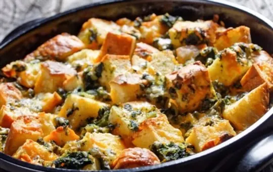 cheesy bread cubes