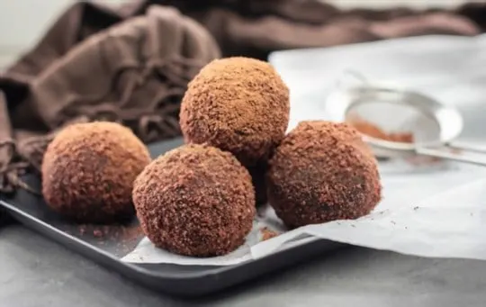 chocolate truffles