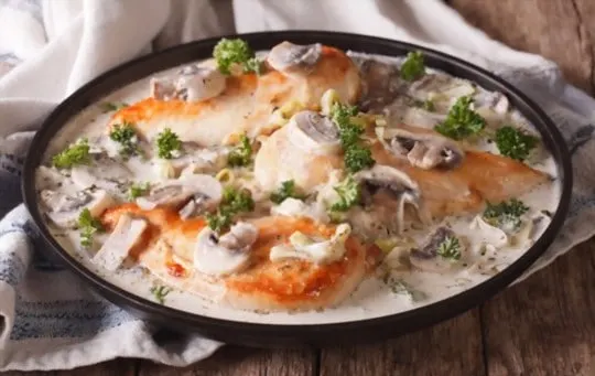 creamy mushroom chicken
