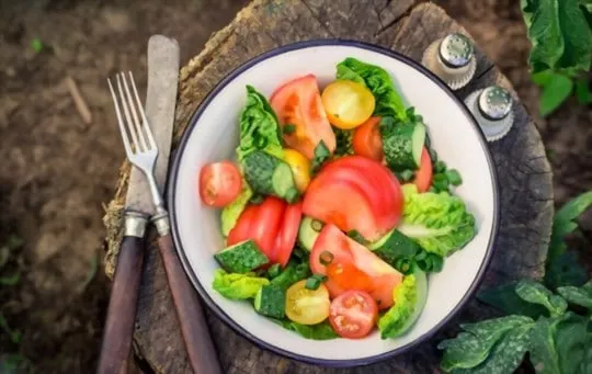 fresh garden salad