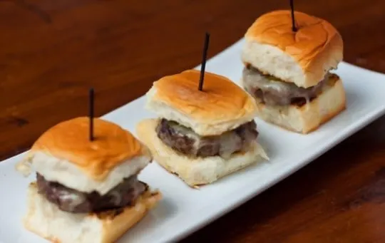mini meatball sliders