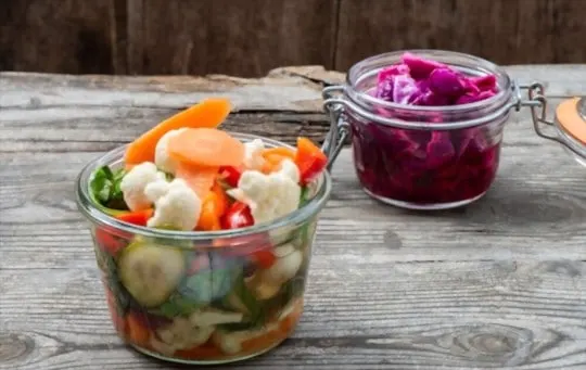pickled vegetables
