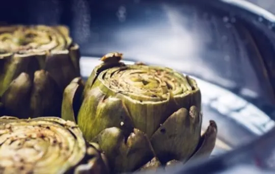 steamed artichokes