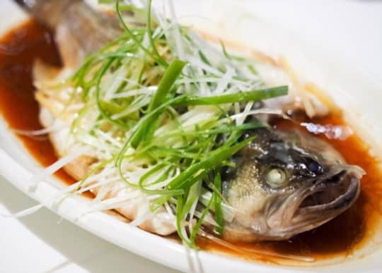 steamed fish
