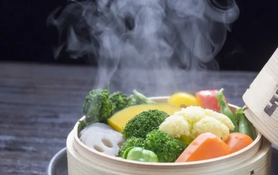 steamed vegetables