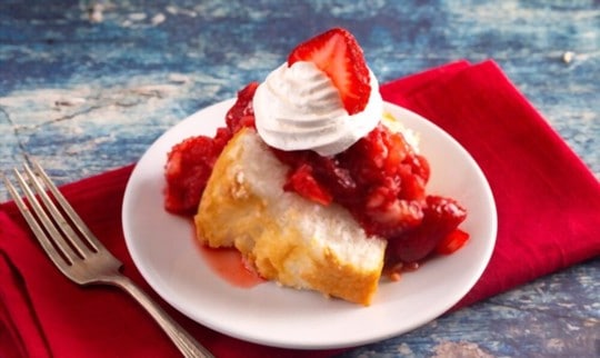 why consider serving side dishes for angel food cake