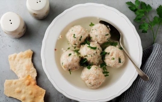 why consider serving side dishes for matzo ball soup