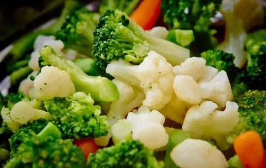 steamed vegetables