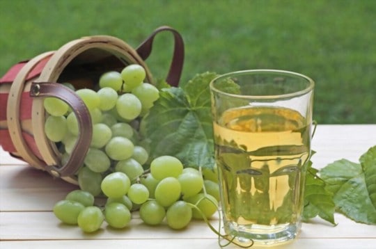 white grape juice