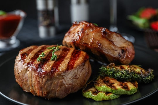 why pair salads with beef tenderloin