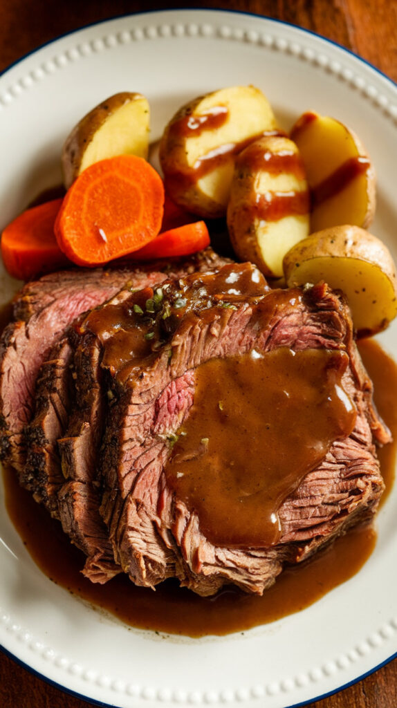 Easy Slow Cooker Pot Roast1
