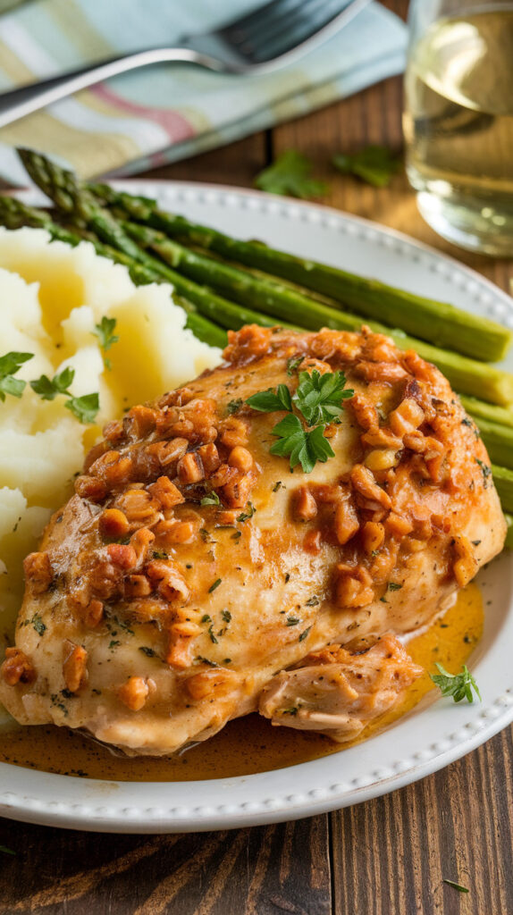 Slow Cooker Garlic Butter Chicken2