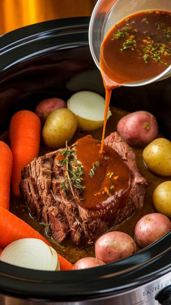 how to cook Easy Slow Cooker Pot Roast