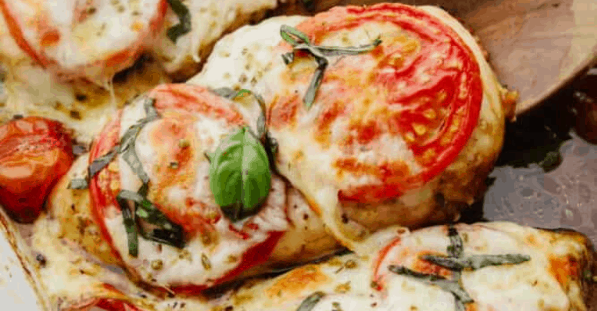 Baked Caprese Chicken