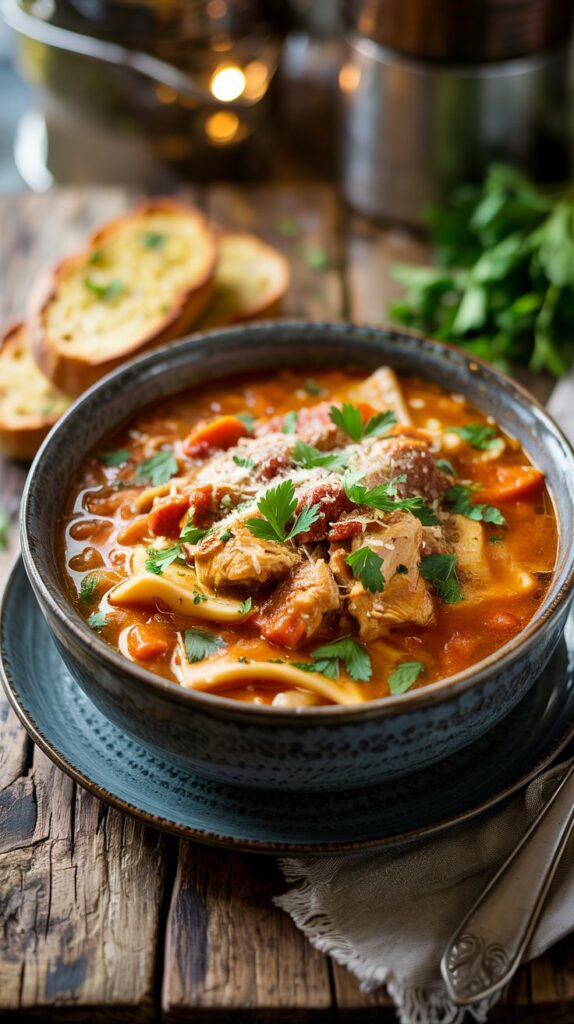 Slow Cooker Lasagna Soup2